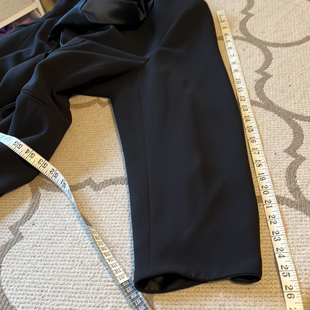 Jones New York Black Satin Lapel Blazer - Picture 10 of 15